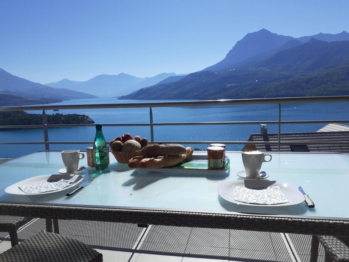 Vaste Appartement 3 Chambres - Vue Exceptionnelle Chorges Dış mekan fotoğraf