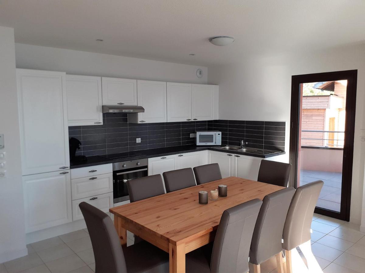 Vaste Appartement 3 Chambres - Vue Exceptionnelle Chorges Dış mekan fotoğraf